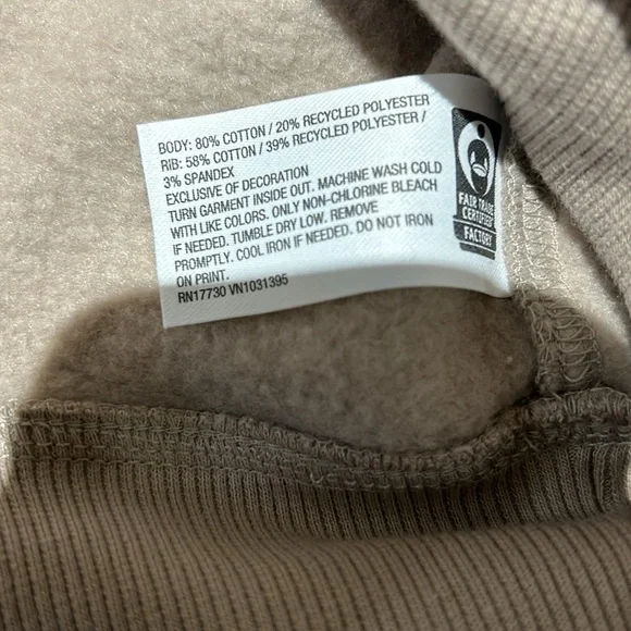 Oversized slight Crop Bow Sweater - Picture 3 of 3